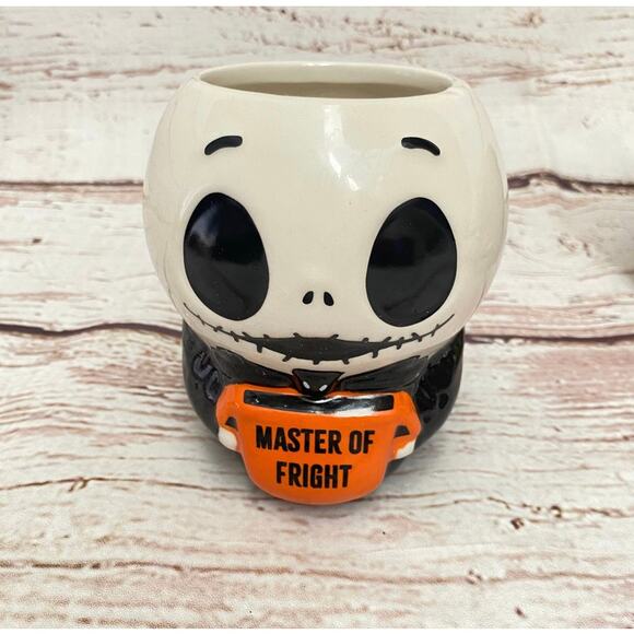 DISNEY Nightmare Before Christmas Jack Skellington Pumpkin King Mug - Picture 1 of 5